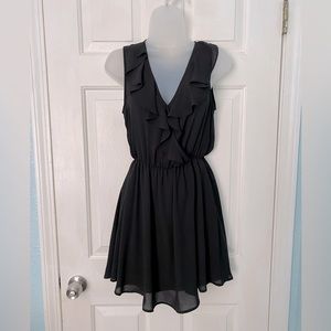 Lush mini black dress size small